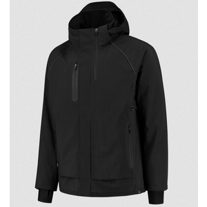 FACTA CONSTR TRICORP TECH SHELL WINTER 402708 ZWART MT 3XL