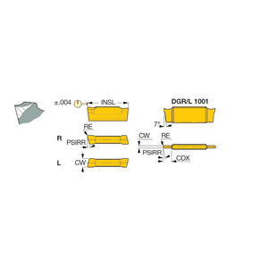ISCAR DO-GRIP STEEKPLAAT DGR 3102J-6D IC354 6002356