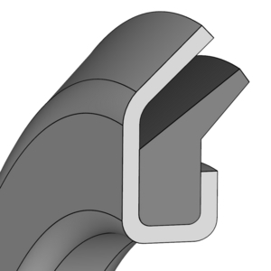 67174158-ANELLO DI TENUTA ASSIALE VRM01 2T 70,00X90,00X5,50 NB7034 ( MESCOLA 70 NBR NB703411)