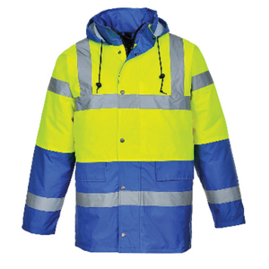 PORTWEST JACK CONTRAST S466 HI-VIS GEEL MT XS