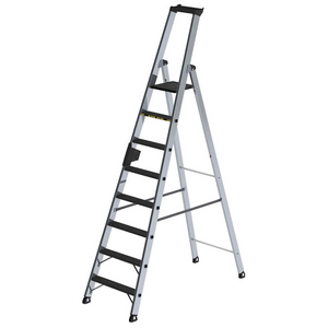 3210031400 Alu-Stehleiter 250kg m.clip-step R13, 8 Stufen