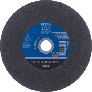 PFERD DOORSLIJPSCHIJF 100T350-3,8A24NSG-HD 40,0 VLAK