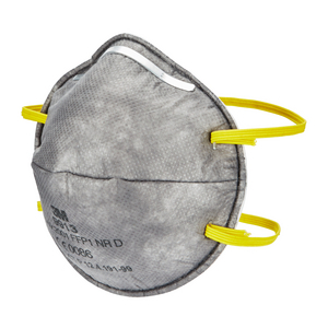MASCHERINA RESPIRATORE MONOUSO 9913 CARBONI ATTIVI (PER VAPORI ORGANICI) FFP1 NR D, SENZA VALVOLA 7000034740