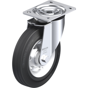 ROULETTE PIVOT. 205KG D.200MM AC BAND.CAOUT 50MM MOY BILLE
