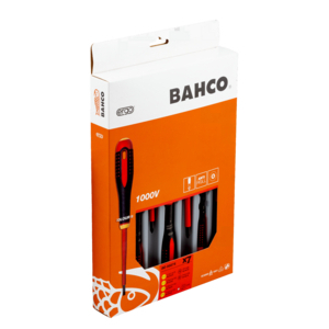 BAHCO SCHROEVENDRAAIERSET ERGO VDE 7D BE-9887S