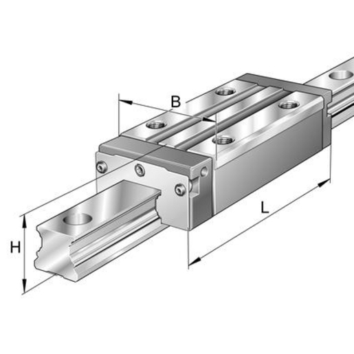 Ball Bearing Carriage INA - ref. KWVE35-B-SN-V1-G3 RUBIX România