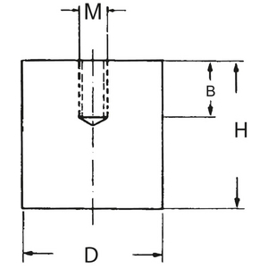 9394800017 Topfmagnet 17,5x16mm Fortis