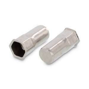 ECROU A SERT. PETITE TF 10X30 HEX BORGNE INOX A2 1028210 30