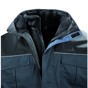 PARKA RIPSTOP 4 EN 1 TS MARINE/NOIR
