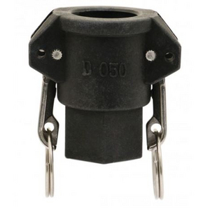 RACCORD A CAMES COUPLEUR POLYPRO DN25 TYPE D F1/2 JT NBR