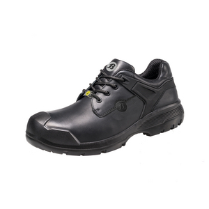 BATA HALBSCHUH FORWARD TURBO 43 XW S3, Schnürsenkel, schwarz, Vollnarbleder, Weite XW