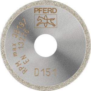 68404015-UTENSILI DIAMANTATI E CBN, LEGANTE GALVANICO D1A1R 40-1-10 D 151 GAD