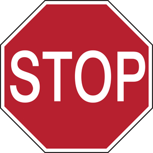 BRADY PICTOGRAM STOP B7538 DIAM. 350 PIC.230