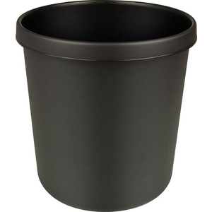 3410007180 Papierkorb 18 l schwarz schwer entflammb