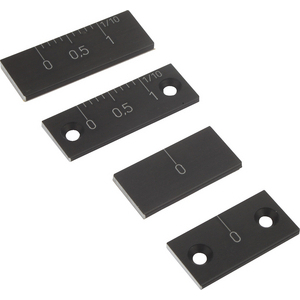 K0757.0001. Massstab Aluminium horizontal, Nonius