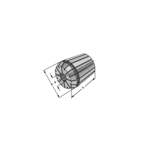 PINCE DE SERRAGE D. 8 ER 25 430E DIN6499 B
