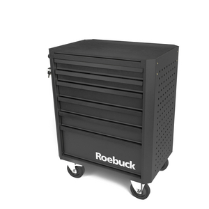 CARRELLO NERO A 6 CASSETTI VUOTO CON SISTEMA ANTIRIBALTAMENTO 898964