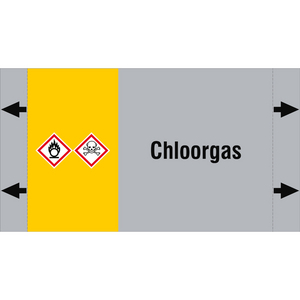 BRADY LEIDINGMERKER 165X90 CHLOORGAS
