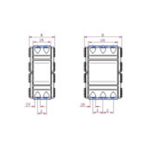 SUPPORT OSCILLANT CH-PL8-240 COMPAS ELASTIQUE