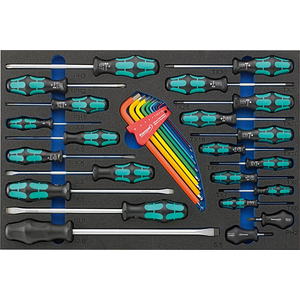 Tool modules screwdrivers 23-piece Rubix-DE - ref. 63100005, 9634220005 ...