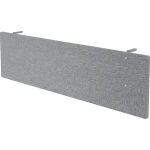 3610000710 Sichtblende SIA18 für 180er Tisch gr-meliert, Filzoptik