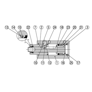 SMC SEAL KIT MK32Z-PS