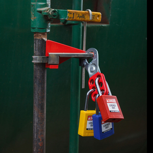 LUCCHETTO SAFEKEY â NYLON 150321 NYL-RED-38ST-KD