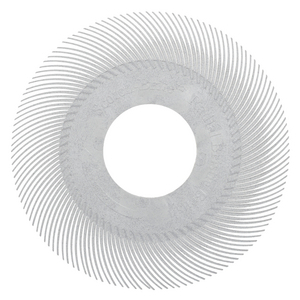 120 SPAZZOLE RADIALI A FILO ABRASIVO CURVO TIPO C- BB-ZZ DIAMETRO 150MM - P.N. 33212 BIANCO 7100138298