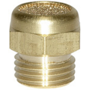 569-0-E Sinterbronce-SchalldämpfeR, flache Ausführung, M5