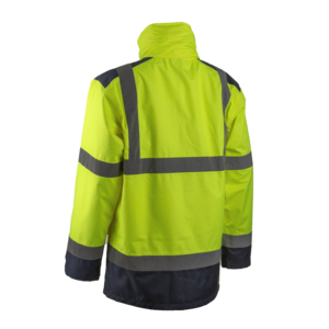 VESTE SOFTSHELL KAZAN - TAILLE S COLORIS - ORANGE HV/MARINE