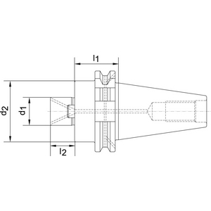 9311150058 Aufst.fr.-Dorn D69871AD SK50 40mm A100 F
