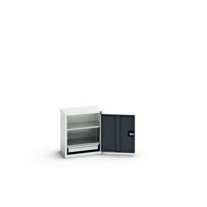 ARMOIRE MURALE ECO BOTT VERSO 525X350X600 AV 2 TAB. 1 TIROIR