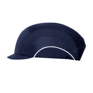 CAPPELLINO DI SICUREZZA HARDCAP A1+ VISIERA MICRO 2,5 CM NAVY ABT000-002-100