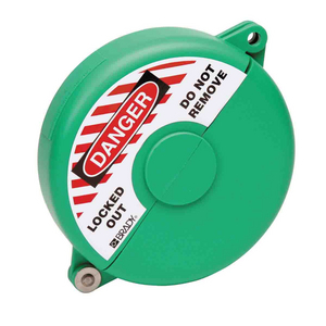 PACK 1 STANDARD GATE VALVE LOCKOUT 5-6.5 GREEN 065597-GATE VALVE LOCKOUTS GVLO 5-6.5 GREEN