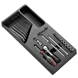 FACOM DOPPEN 1/4" 6-KANT INBUS+BITS MOD.RL161-26 (SET=36ST)