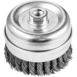 BROSSE BOISSEAU 100X25 M14 FIL ACIER 0,5 43308001