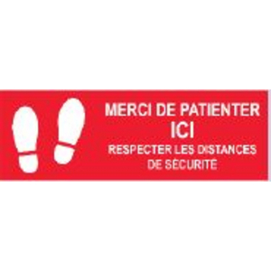 MARQUAGE AU SOL ANTIDERAPANT 450X150
