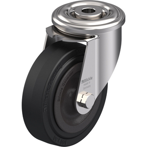 ROULETTE PIVOT. 100KG D.100MM IN BAND.CAOUT 30MM MOY LISSE