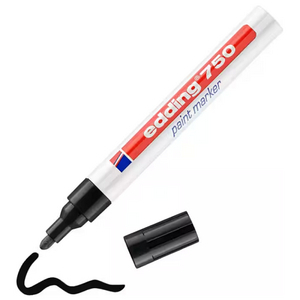 EDDING LAKMARKER RONDE PUNT 2-4MM 750 ZWART 001