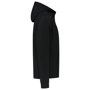 TRICORP SOFTSHELL CAP ACCENT 402705 ZWART/ROOD MT 3XL