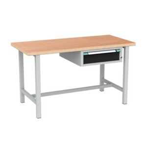 FIRST WORKBENCH WITH 1 DRAWER 1500X700X840 - RAL 7016/7035 892599