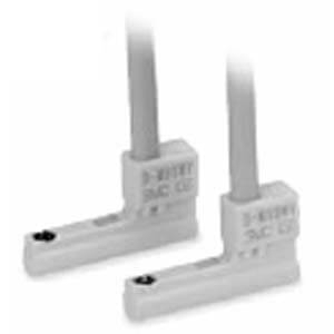 M9NWV/M9PWV/M9BWV, 2 Colour Indication Style Solid State Switch, Direct Mounting, Grommet, Perpendicular