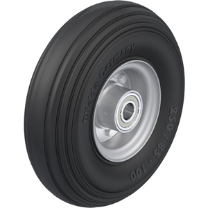 ROUE 350KG D.250MM 85MM CAOUT JANTE TOLE MOYEU BILLE