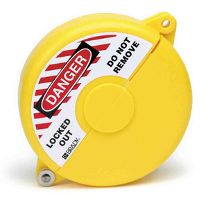 SISTEMI DI CHIUSURA PER VALVOLE A SARACINESCA 065592 GATE VALVE LOCKOUTS GVLO 5-6.5 YELLOW