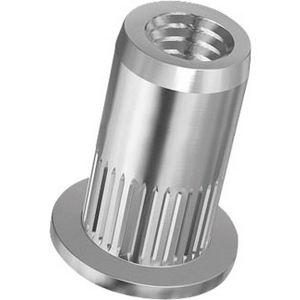 RIVET RIVKLE+ RK07 M 6 - UE 500 CYL TETE PLTE MOL.ACIER 0,5-3