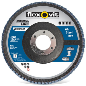 FLEXOVIT VLAKLAMELSCHIJF CON. FIB. ZIRC 115X22 R822/842 P40