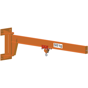 POTENCE MURALE INVERSEE 180 CAPACITE 1600KG PORTEE 5M