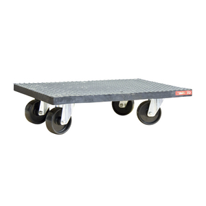 PLATEAU ROULANT 350KG 600X400 AVEC TAPIS CAOUT ENVELOPPANT