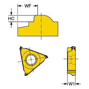 COROMANT COROMILL 325 WISSELPLAAT 325R16-175HAF01 1105