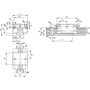PATTINO SFERE SS KWD-025-SKS-C1-N-1 * R1662-214-20 STRETTO CORTO